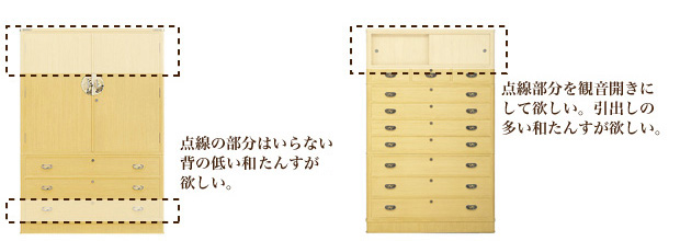 お好きな形で制作します。