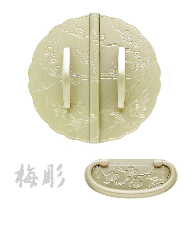 桐たんす金具【撫子 七宝透】